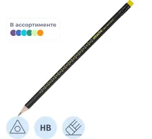 Карандаш чернографитный Magie Noire HB заточ.,с ласт