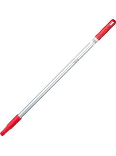 Рукоятка FBK алюминий 800хD25мм, наконечник полиэстр красный 29802-3