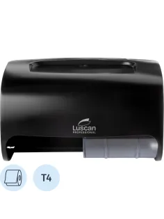 Диспенсер для туалетной бумаги рул Luscan Prof Etalon Doublemini чер 151067