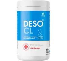 Профхим дезинфек табл ХЛОР д/мойки поверхн Grass/DESO CL, 300шт/уп, 1кг