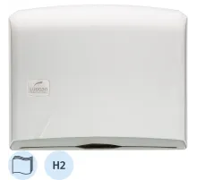 Диспенсер для полотенец лист Luscan Professional Zсложбелый