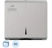 Диспенсер для полотенец лист Luscan Professional Vслож металл