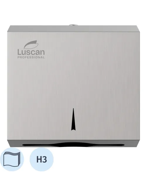 Диспенсер для полотенец лист Luscan Professional Vслож металл