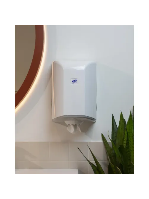 Диспенсер для полотенец рулон Luscan Professional ЦВ белый