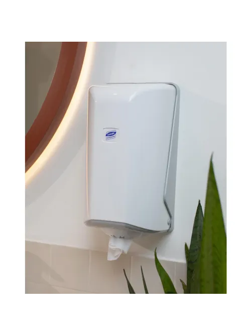 Диспенсер для полотенец рулон Luscan Professional ЦВ белый мини SG1