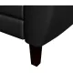 Диван MV_Комус Мебель_BAYU 2-мест. (Ba2-2) к/з Or.16/Ec.3001 черн