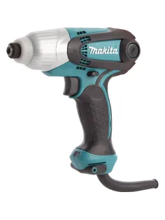 Шуруповерт сетевой ударный MAKITA 230Вт, 100Нм, шестигранник,свет (TD0101F)
