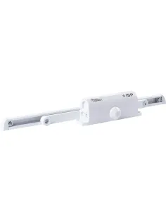 Доводчик дверной Isparus 430 Slider (40 - 100 кг) со скольз. тягой (белый)