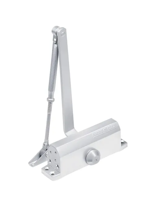Доводчик дверной NOTEDO DC-090 SILVER  60-130 кг сереб. (10)