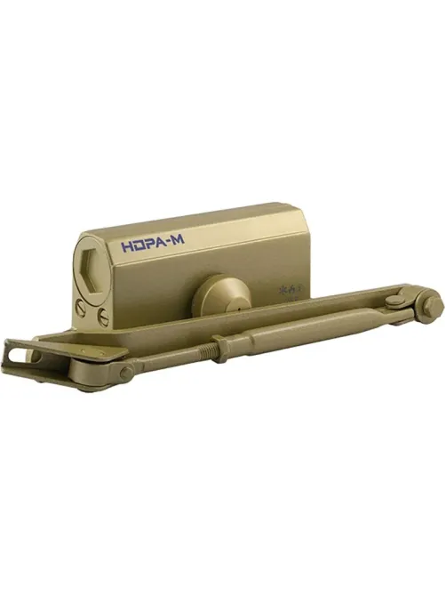 Доводчик НОРА-М №2S F фиксация  (25-50кг) (золото)