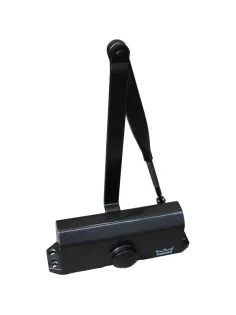 Доводчик Dormakaba TS77 EN 3, с рыч.тягой, до 60 кг, т-коричн (76050103)