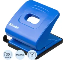 Дырокол Комус  Prima 6345 синий до 30л.