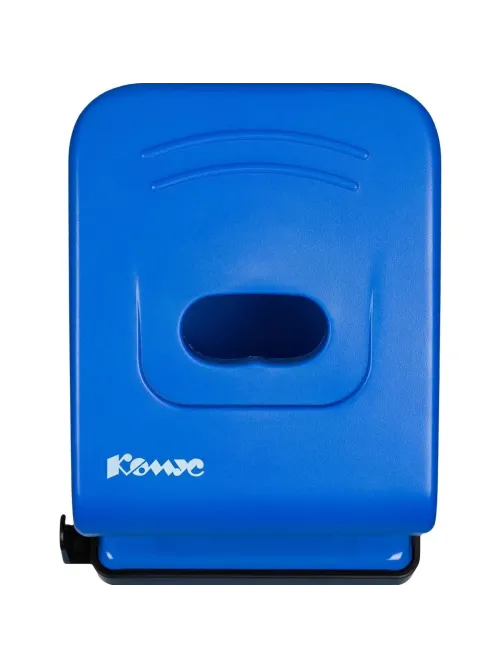 Дырокол Комус Vigor 6365 синий до 40л