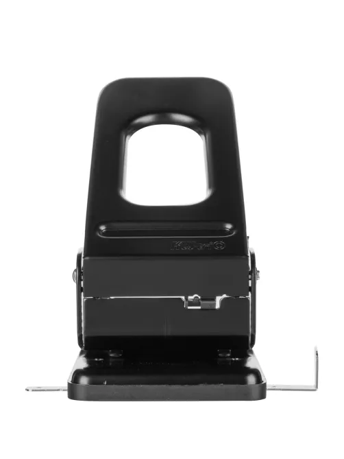 Дырокол Kw-Trio Heavy Duty 967 макс.70лист. металл черный отв.:2 с линейкой