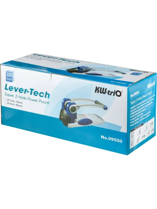 Дырокол KW-trio 9550 до 300 листов особо мощный
