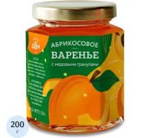 Варенье Медовый Дом абрикосовое нестерилизованное стекло, 200г