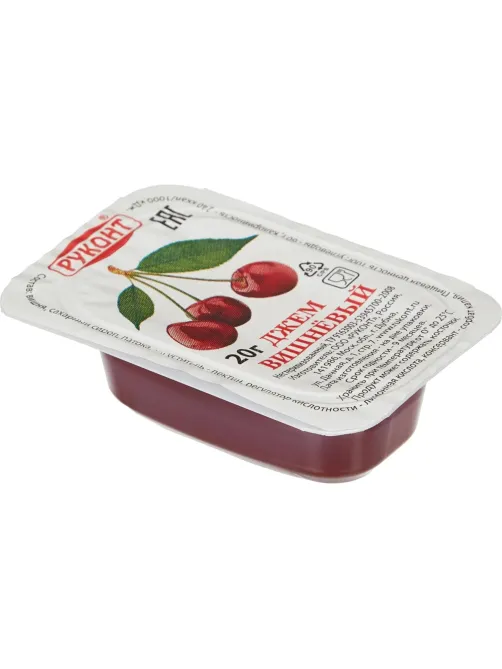 Джем Руконт порц. вишня 20г/шт 20 шт/уп