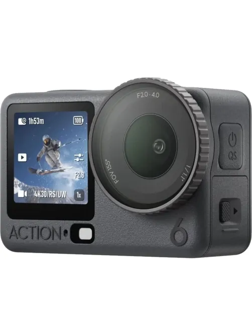 Экшн-камера Dji Osmo Action 6 Standard Combo, 1xCMOS 38Mpix, черный