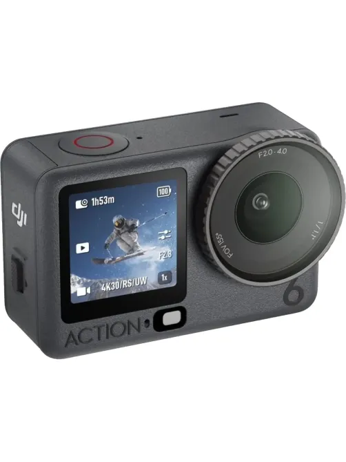 Экшн-камера Dji Osmo Action 6 Standard Combo, 1xCMOS 38Mpix, черный