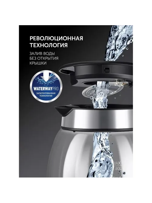 Чайник POLARIS PWK 1739CGL серебрянный (POLARIS)