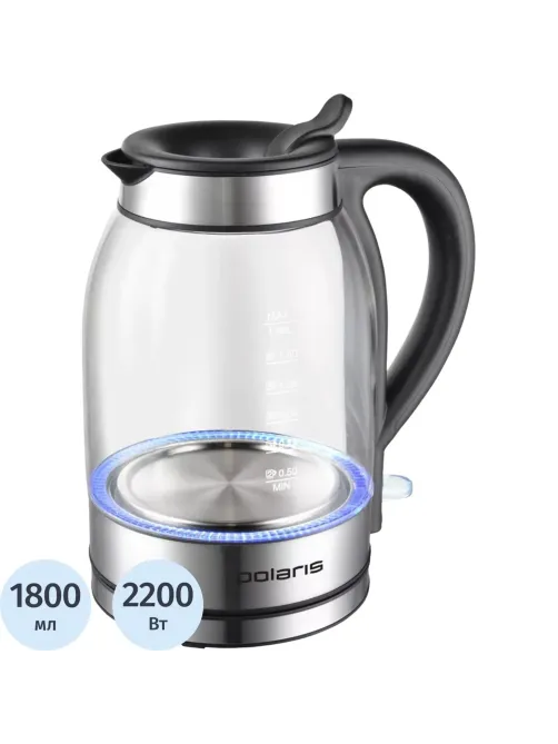 Чайник POLARIS PWK 1739CGL серебрянный (POLARIS)