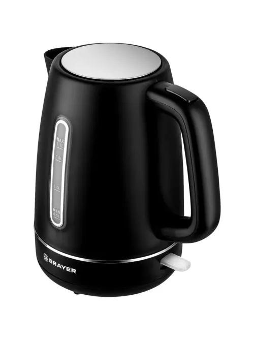 Чайник BRAYER 6103BR-BK,электрический,2200Вт,1,7л, платик.STRIX, автоотключ