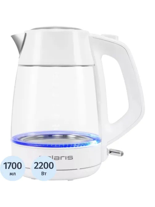 Чайник POLARIS PWK 1760CGL Белый POLARIS CN