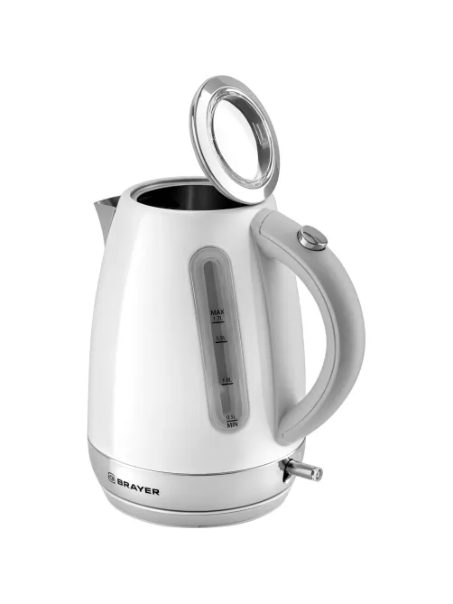 Чайник BRAYER 6110BR  2200Вт.1,7 л,электрич, сталь окраш, автоотключ