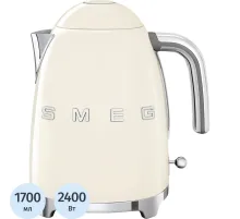 Чайник SMEG KLF03CREU,1,7л, электрический, кремовый