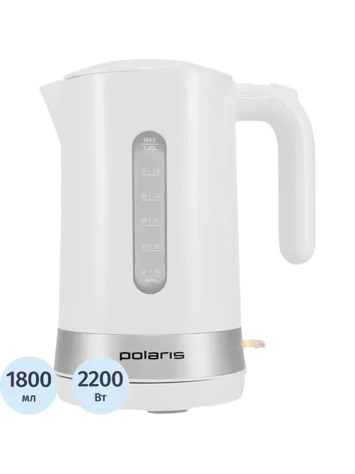 Чайник POLARIS PWK 1803C Water Way Pro Белый POLARIS CN