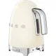 Чайник SMEG KLF04CREU,1,7л,электрический с регул темп, кремовый