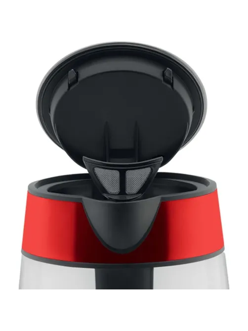 Чайник электрический SCARLETT SC-EK27G79, стекло, 2200Вт, 1.7л, красный