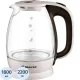 Чайник электрический BRAYER BR1045BN, 2200 Вт, 1,8 л, высококач. Стекло