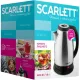 Чайник электрический SCARLETT SC-EK21S51, сталь, 1500Вт, 1.8л