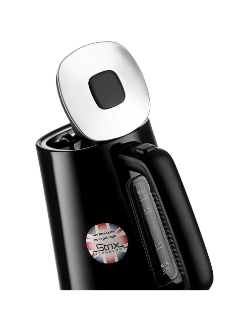 Чайник BRAYER 1073BR, электрический, STRIX,2200Вт,1,7л, стальн.корп