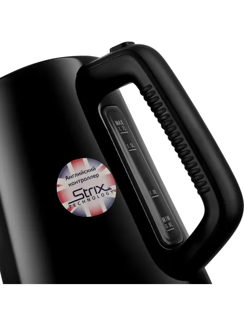 Чайник BRAYER 1073BR, электрический, STRIX,2200Вт,1,7л, стальн.корп