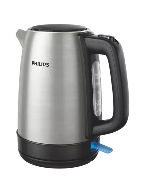 Чайник Philips HD9350/90, 2200Вт, 1,7л, нерж/черн. пластик