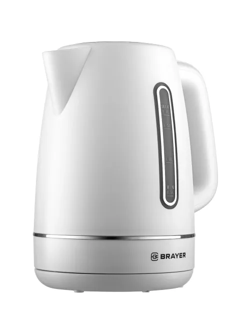 Чайник BRAYER 6103BR-WH,электрический,2200Вт,1,7л, платик.STRIX, автоотключ