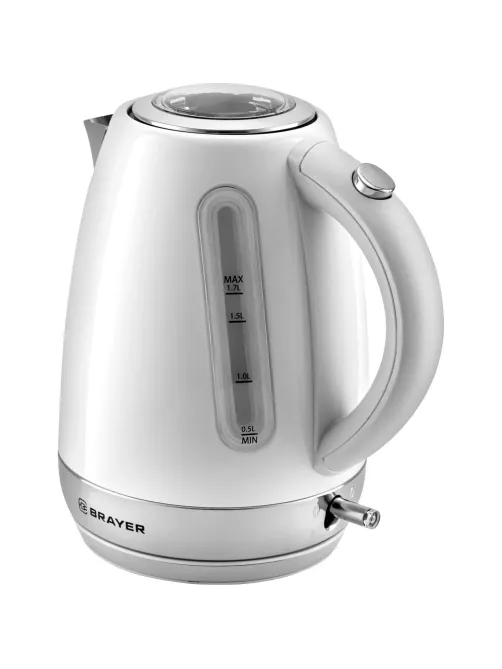 Чайник BRAYER 6110BR  2200Вт.1,7 л,электрич, сталь окраш, автоотключ