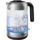 Чайник Philips HD9339/80, 2200Вт, 1,7л, стекло/нерж/черн. пластик
