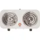 Плита электрическая Centek CT-1509 (белая) 2конфорки ТЭН 140мм, 2000Вт