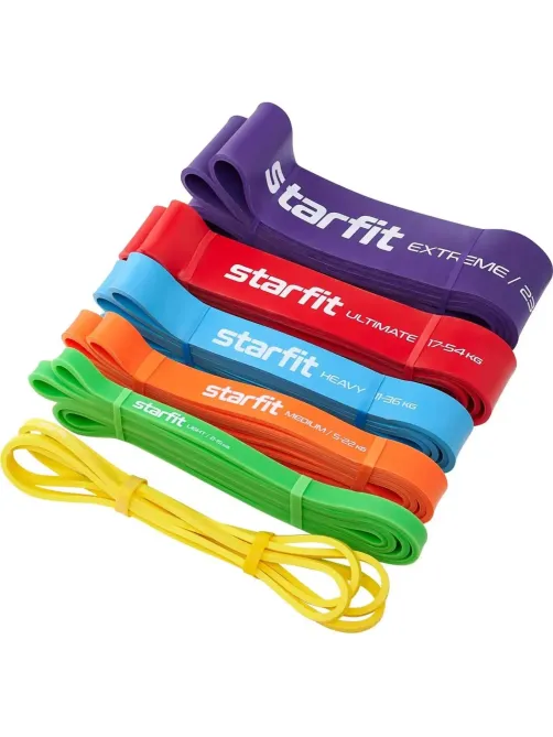Эспандер ленточный STARFIT ES-803 17-54 кг, 208х4,4 см,красн, УТ-00020250