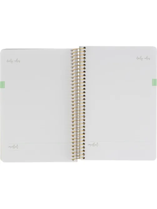 Ежедневник недатированный CUTE DIARY А5,BV,136,лес.яг,зол.греб,3-701/12