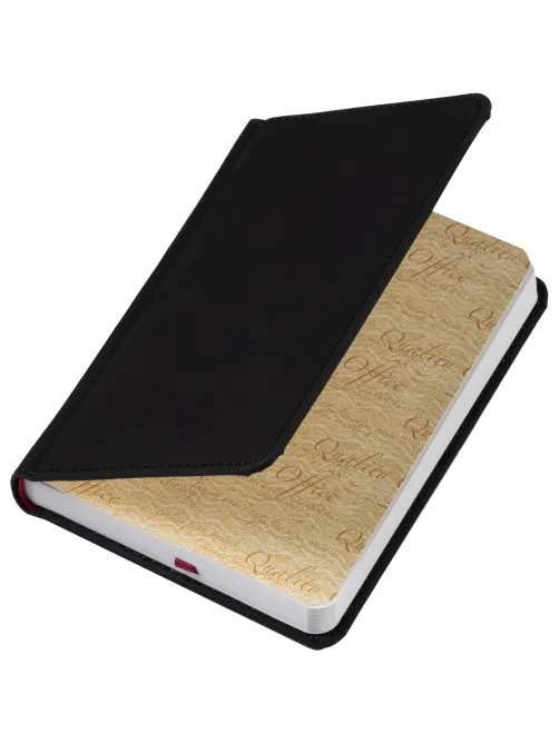 Ежедневник недатированный А6+ 112 х 155 мм Velvet черный 272 стр. 3-495/04