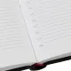 Ежедневник недатированный А6+ 112 х 155 мм Velvet черный 272 стр. 3-495/04