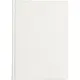 Ежедневник недатированный А5+, 136л, VELVET белый  3-115/23