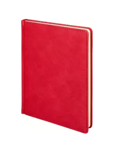 Ежедневник недатированный А5+ CLASSIC иск.кожа КРАСНЫЙ 3-689/04