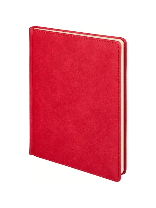Ежедневник недатированный А5+ CLASSIC иск.кожа КРАСНЫЙ 3-689/04