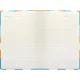 Ежедневник недатированный Deli Coloring, A5, 136л CN148-Coloring1 ор -гол