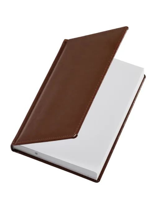 Ежедневник недатированный коричн, А5, 148x218, 352стр, Agenda
